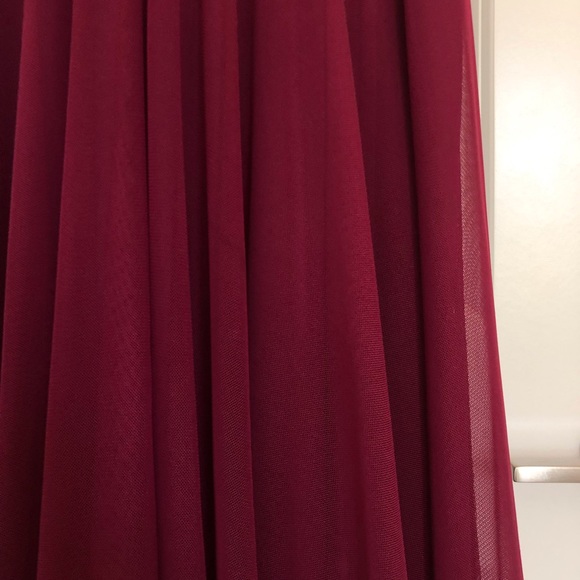 Slight High-Low Tulle Dress - Picture 7 of 8